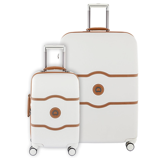 Delsey Paris Chatelet Hard + Hardside Luggage with Spinner Wheels Set